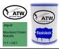 Preview: Jaguar, Moorland Green Metallic, 717 / HET: 500ml Lackdose, von ATW Autoteile West.